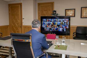 Torres pide que se sigan las recomendaciones por la memoria de los muertos (Foto TA)